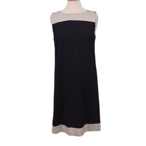 Edit by Jeanne Beker Colour Block Sleeveless Shift Dress- Sz. 10